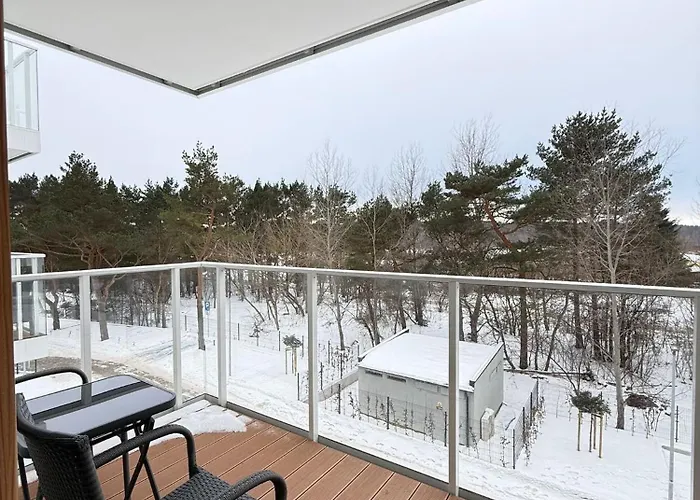Apartament Konik Morski - Jacuzzi, Sauny, Sala Zabaw, Siłownia, Blisko