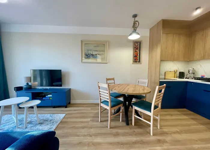Apartament Konik Morski - Jacuzzi, Sauny, Sala Zabaw, Siłownia, Blisko